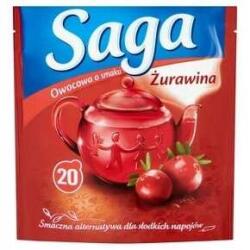 Saga Gyümölcstea Saga Tőzegáfonya 20 Tasak x 1, 7 G (8714100818916)