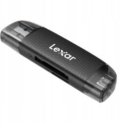 Lexar Memóriakártya olvasó Lexar Dual Slot Usb-a/c microSD Sd Sdxc Usb 3.2 (LRW310X-BNBNG)