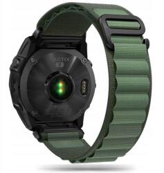 Tech-Protect Szíj Garmin Fenix 5 6 6 Pro 7 Tech-Protect Nylon Pro készülékhez Zöld (Super wygodny, lekki)
