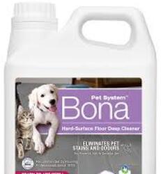 Bona Pet System Hard Surface Floor Deep Cleaner - Препарати на твърди настилки за домашни любимци 1л (5481)