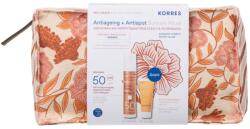 KORRES Pachet Red Grape Sun Crema iluminatoare SPF50 50ml + Crema Primus 20ml, Korres