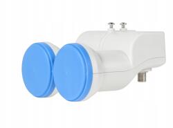 Cabletech Lnb dual single konverter Cabletech 0.5dB gold (URZ0566)