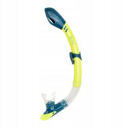 Aqualung Sznorkel pipa Aqualung Gobi Dry fluo yellow/pert Os (841/M394)