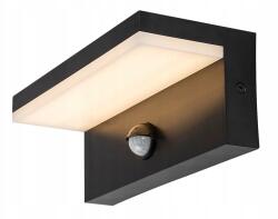 Rábalux Kültéri Led fali lámpa érzékelővel fekete modern IP54 Rabalux (77115)