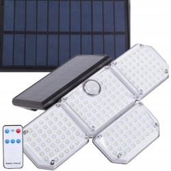 VERK GROUP 181 Led-es Napelemes Lámpa Szürkületi Mozgásérzékelővel Utcai Kerti Távirányító (12322)