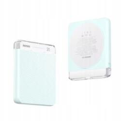 REMAX Cube RPP-8 Magsafe Vezeték Nélküli Gyorstöltő Powerbank 5000 mAh (RPP-8 Blue)