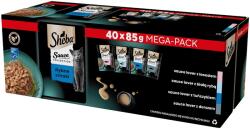 Sheba Sauce Collection Hal ízű tasak szószban 40x85g