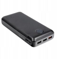VEGER powerbank 30000 mAh Pd QC3.0 3A 20W L30 (W3008PD) fekete (6970453554167)