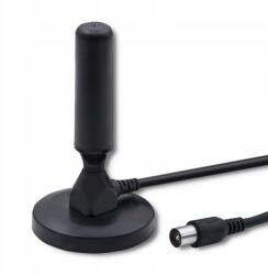 Qoltec Nagy teljesítményű DVB-T2 Tv antenna Qoltec 4K Hd MUX-8 Lte Usb szobamágnes (57016)