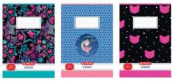 Herlitz Caiet Herlitz 523, A5, liniat, 70g/m2, mix de motive feminine