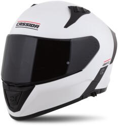 Cassida Motoros bukósisak Cassida Aero Solid fehér/fekete L(59-60)
