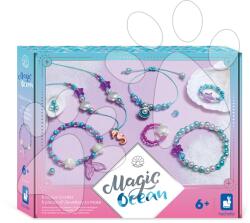 Janod Ékszerkészítő készlet Mágikus óceán Jewellery to Make Magic Ocean Atelier Janod 6 drb ékszer készítésére 6 évtől J09126 (J09126)