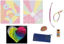Janod Maxi kreatív készlet Színes világ Multi-activities Color Addict Atelier Janod XXL szett 104-részes 8 évtől J07754 (J07754)