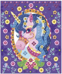 Janod Mini kreatív készlet Mozaik Egyszarvú Mosaics Ponies and Unicorns Atelier Janod 6 levél 5 évtől J07957 (J07957)