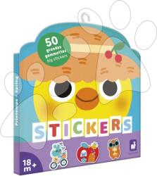 Janod Nagy matricák Tavasz Spring Big Stickers Janod 50 drb 18 hó-tól J09187 (J09187)