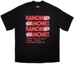 Ramones Concert Oversized Black XL Ing (RAOSTS76MB04)