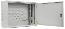 Lanberg 19" Fali rack szekrény 4u+3u 540x400 - Szürke (WAF1-5203-04-00S) (WAF1-5203-04-00S)