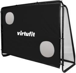 VIRTUFIT Focikapu célzó fallal - 220 x 170 cm fekete