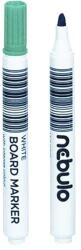 Nebulo Nebulo: WhiteBoard marker kúpos hegyű táblafilc zöld színben (WBM/TM-WB568-GREEN)
