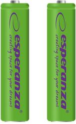 Esperanza EZA101G Újratölthető Ni-MH Ceruzaelem AAA 1000mAh 1.2V (2db/csomag) (EZA101G - 5901299923115)
