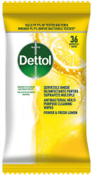  Dettol Power&fresh antibakteriális felülettisztító törlőkendő (Citrom&Lime) (36 db)