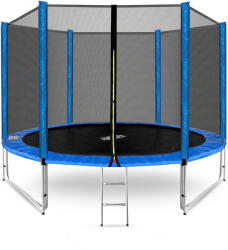 AGA Trambulin külső védőhálóval 305 cm + létra AGA SPORT PRO MRP1010DARKBLUE - Sötétkék (k9950-CO) - kertaktiv