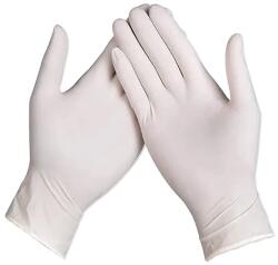 MSY Latex púderezett egyszerhasználatos vizsgálókesztyű, L méret, 100 db (MG-21660L)