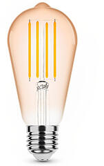 Modee E27 LED izzó Vintage filament (4W/320°) ST58 - extra meleg fehér (ML-ST58FA1800K4WE27)