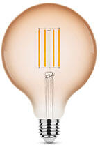 Modee E27 LED izzó Vintage filament (4W/320°) G125 - extra meleg fehér (ML-G125FA1800K4WE27)