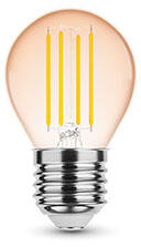 Modee E27 LED izzó Vintage filament (4W/320°) G45 - extra meleg fehér, dimmelhető (ML-G45FA1800K4WE27D)