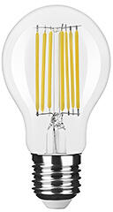 Modee E27 LED izzó Retro filament (17W/360°) Körte - természetes fehér (ML-A70F4000K17WE27)
