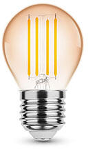 Modee E27 LED izzó Vintage filament (4W/320°) G45 - extra meleg fehér (ML-G45FA1800K4WE27)