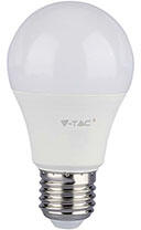 V-TAC E27 LED lámpa (10.5W/200°) Körte A60 - természetes fehér ( 217349)