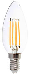Modee E14 LED lámpa (7W/320°) Gyertya - meleg fehér, dimmelhető (ML-CF2700K7WE14D)