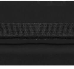 Vízálló roll-top száraz táska 20 l, fekete PVC, hátizsákká alakítható (CS0032)