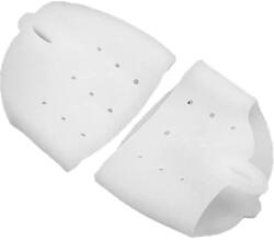  Szilikon lábujj separator bütyökvédő, univerzális, 1 pár, fehér (AG473B)