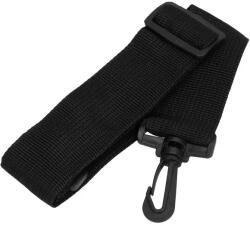 Vízálló roll-top szárazzsák 5 L, sárga-fekete PVC, vállpánttal (CS0076)