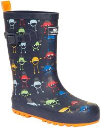 TRESPASS Gyermekek/Kids Puddle Monster Wellington csizma 33 fekete|színes