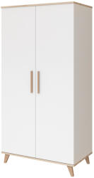 Faktum szekrény Flip White and Oak 2 osztású