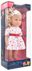 Dolls World Baba, Charlotte, 36 cm, puha testű, fésülhetõ 10637