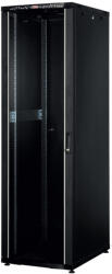 Lande LN-CK16U6060-BL 600 x 600 x16U álló rackszekrény (rack_LN-CK16U6060-BL)