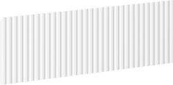 Mexen Rivel előlap bordázott fürdőszobai szekrény testhez 70 x 20 cm, fehér matt - 91A20-0700-235-1-01 (91A20-0700-235-1-01)