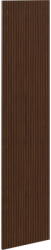 Mexen Rivel barázdált előlap fürdőszobai szekrénytesthez 35 x 160 cm (1 db), dió - 91A21-1600-300-1-86 (91A21-1600-300-1-86)