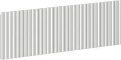 Mexen Rivel Ryflowany előlap fürdőszoba szekrény testhez 70 x 20 cm, szürke matt - 91A20-0700-235-1-62 (91A20-0700-235-1-62)
