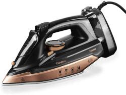 DCG Fier de călcat fără fir cu suport DCG DB8030, 2 în 1, Ceramică, 2200W, 300 ml, Negru/Roz auriu