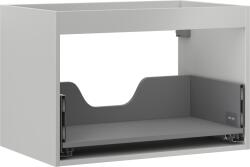 Mexen Box-A alsószekrénytest 70 cm, 1 fiók, szürke matt - 91AX0-0700-470-1-62 (91AX0-0700-470-1-62)