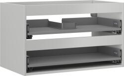 Mexen Box-A mosdó alatti szekrénytest 80 cm, 2 fiók, szürke matt - 91AX0-0800-470-2-62 (91AX0-0800-470-2-62)