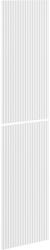 Mexen Rivel ráccsal ellátott elülső rész fürdőszobai szekrénytesthez 35 x 80 cm (2 db), fehér matt - 91A21-1600-300-2-01 (91A21-1600-300-2-01)