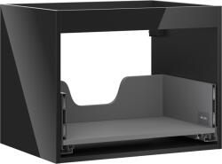 Mexen Box-A mosdószekrény test 60 cm, 1 fiók, fekete fényes - 91AX0-0600-470-1-70 (91AX0-0600-470-1-70)
