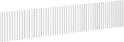 Mexen Rivel barázdált front fürdőszobai szekrénytesthez 90 x 20 cm, fehér matt - 91A20-0900-235-1-01 (91A20-0900-235-1-01)